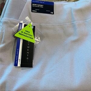 Investments Light Gray Ankle Pants